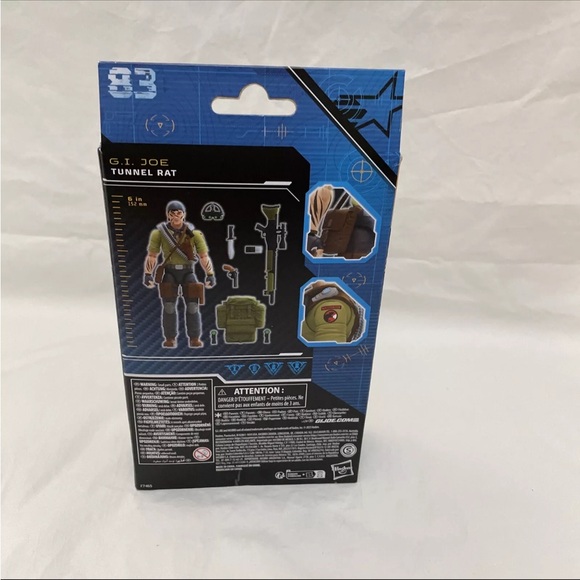 G.I. Joe Classified Series Tunnel Rat #83: New In Box, In Hand, Unopened - Picture 3 of 7